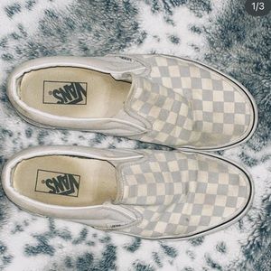 Checkered Vans